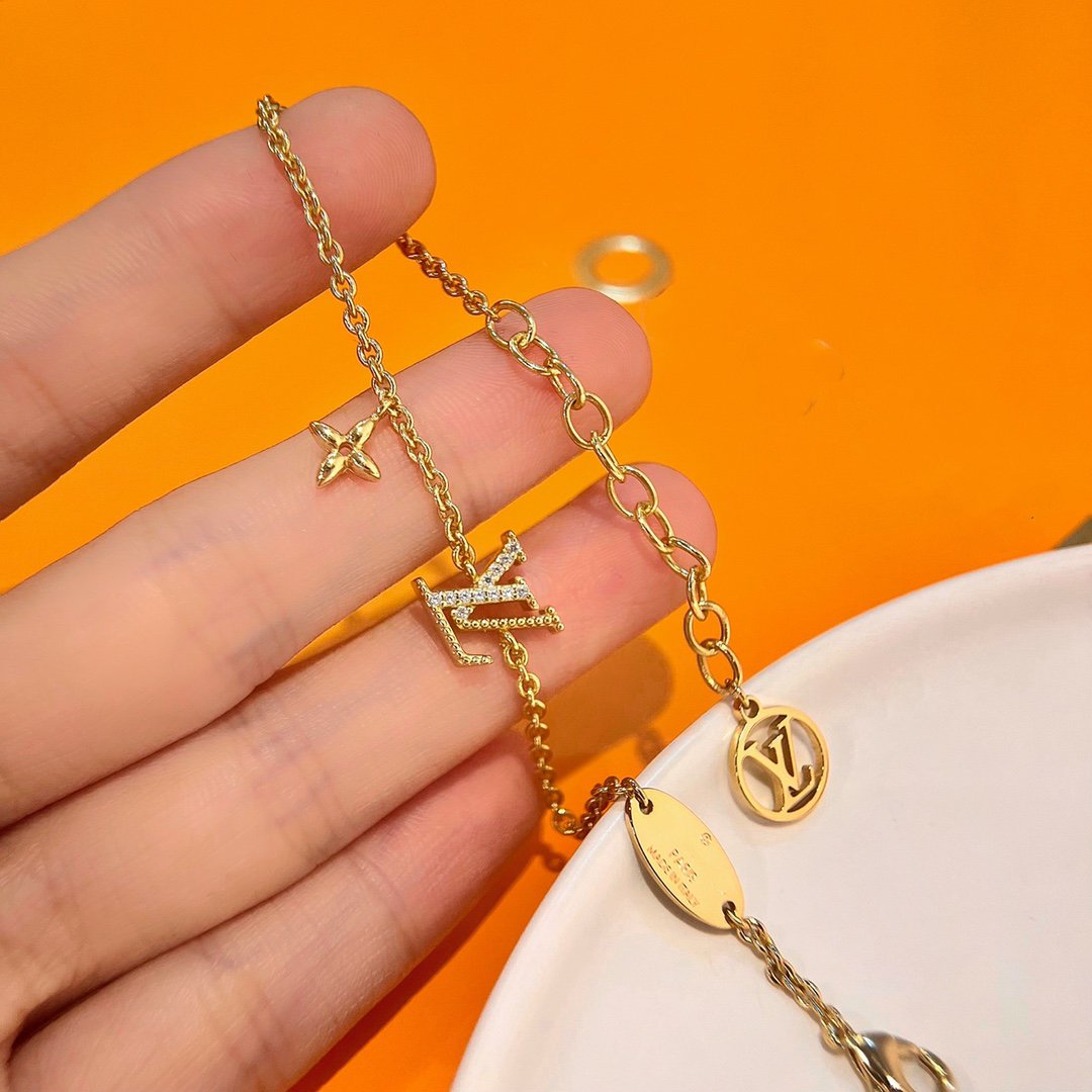 [Solara Jewelry]LOGO STAR MOTIF GOLD BRACELET