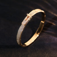 [Solara Jewelry]KELLY BRACELET DIAMOND PAVED