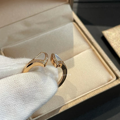 [Solara Jewelry]DREAM MOP DIAMOND OPEN RING