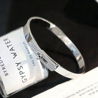 [Solara Jewelry]KELLY SILVER DIAMOND BRACELET