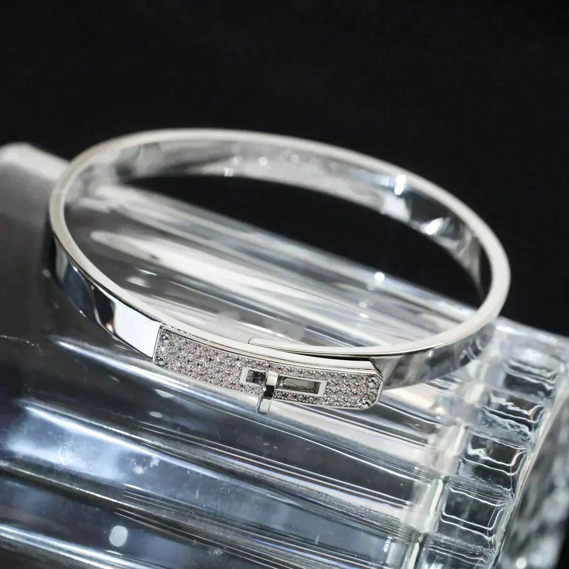 [Solara Jewelry]KELLY SILVER DIAMOND BRACELET