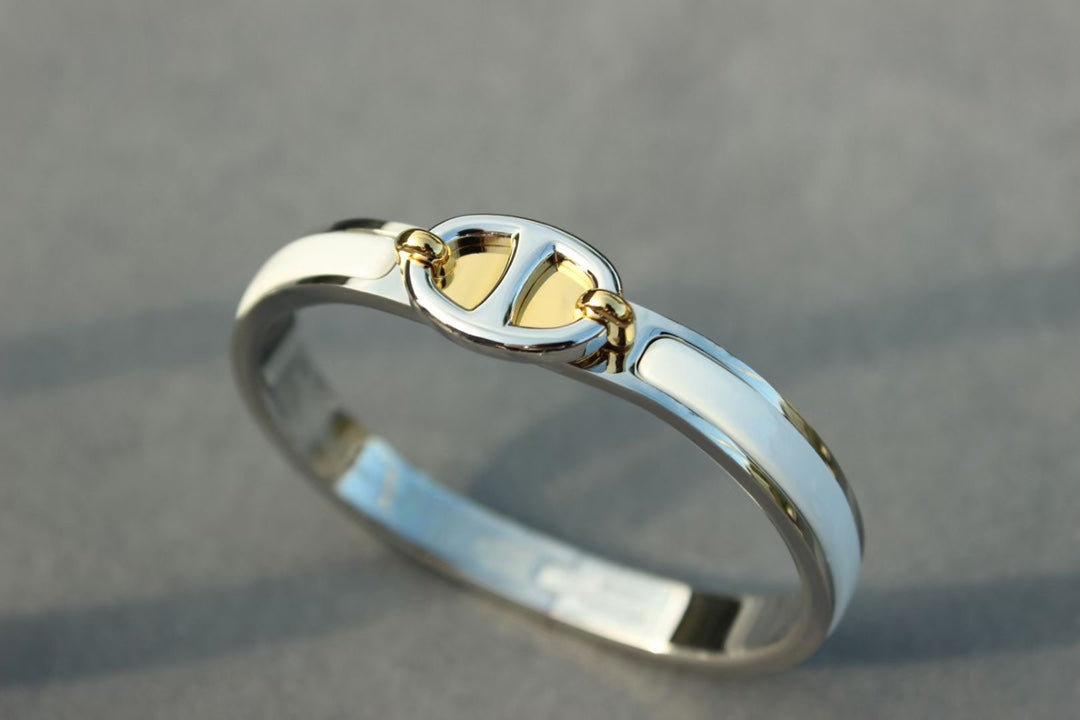 [Solara Jewelry]CLIC CHAINE SILVER BRACELET