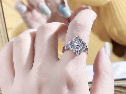 [Solara Jewelry]CLOVER DIAMOND RING