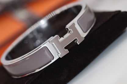 [Solara Jewelry]H BRACELET 12MM BROWN