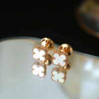[Solara Jewelry]KLEE MINI 9.5MM WEISSE PERLMUTT-OHRRINGE