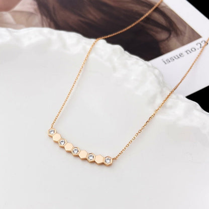 [Solara Jewelry]BEE MY LOVE DIAMOND NECKLACE