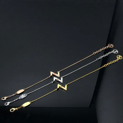 [Solara Jewelry]VOLT LV LOGO BRACELET