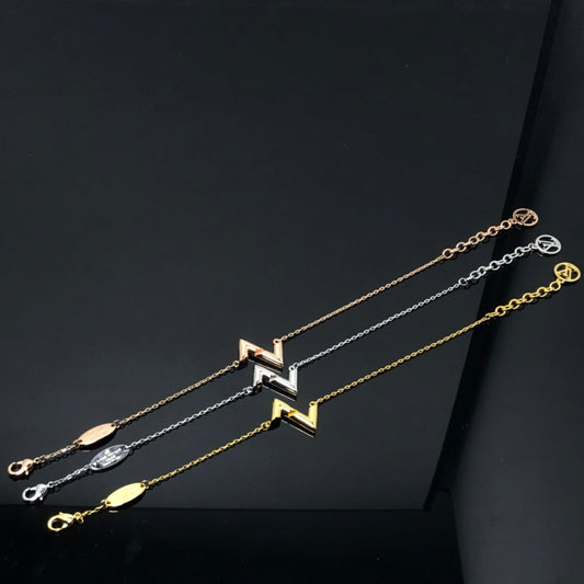 [Solara Jewelry]VOLT LV LOGO BRACELET