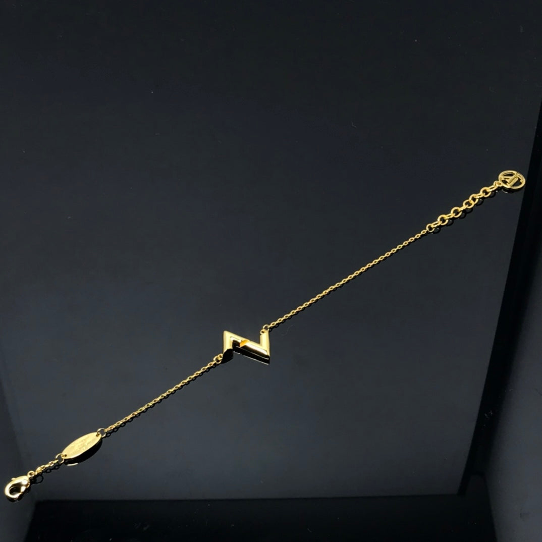 [Solara Jewelry]VOLT LV LOGO BRACELET
