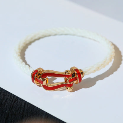 [Solara Jewelry]FORCE 10 WHITE TEXTILE DIAMOND PAVED