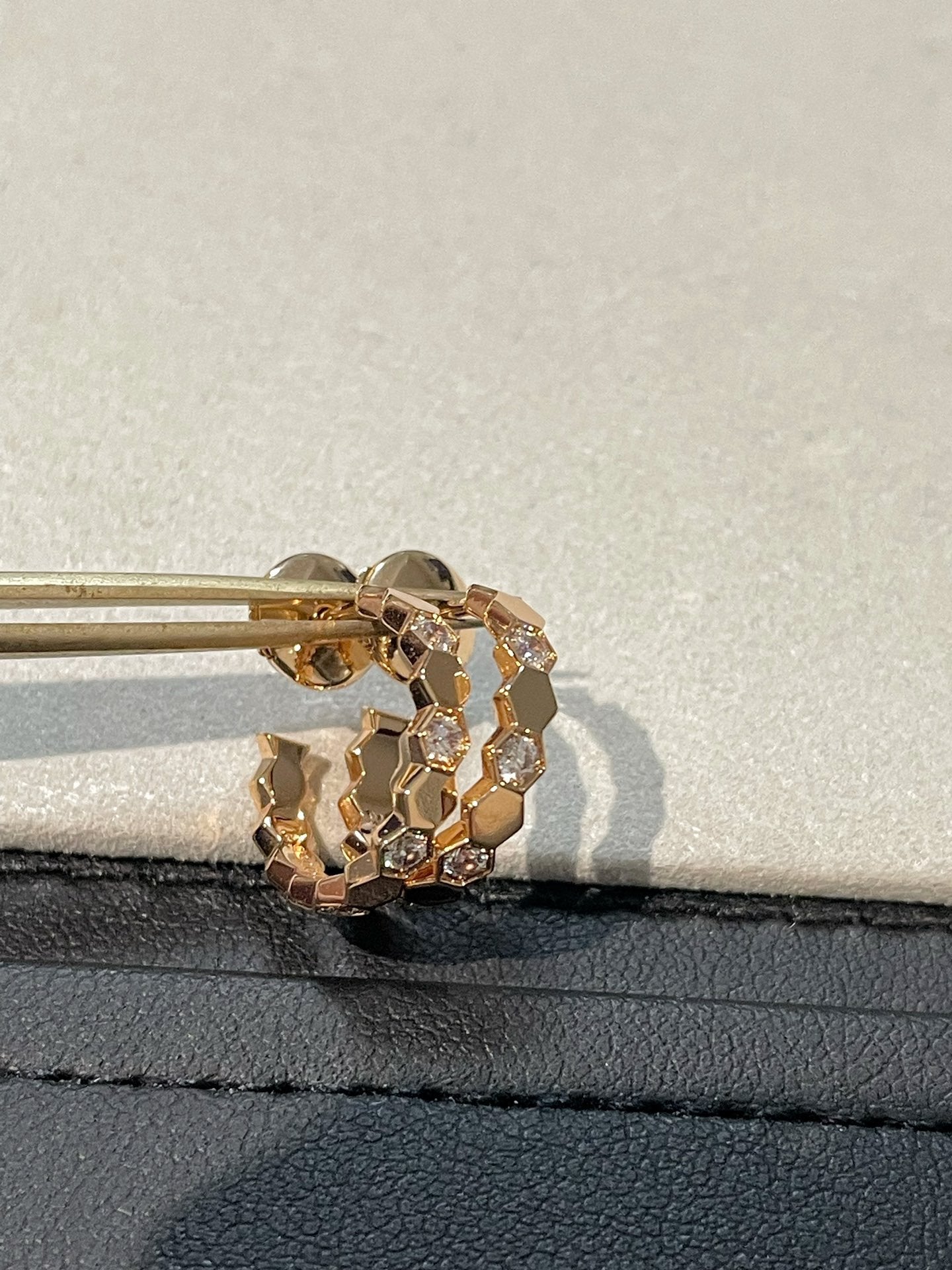 [Solara Jewelry]Hollow Design Four-Leaf Clover Flower Shape Ring
