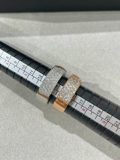 [Solara Jewelry]LIENS EVIDENCE  DIAMOND PAVED RING