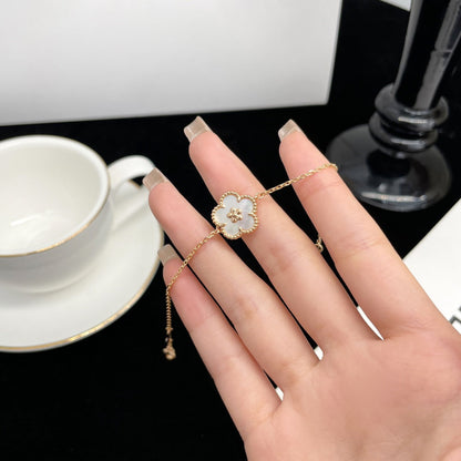 [Solara Jewelry]LUCKY SPRING ROSE GOLD MOP BRACELET