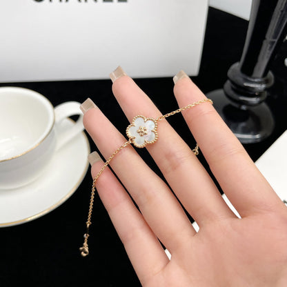 [Solara Jewelry]LUCKY SPRING ROSE GOLD MOP BRACELET