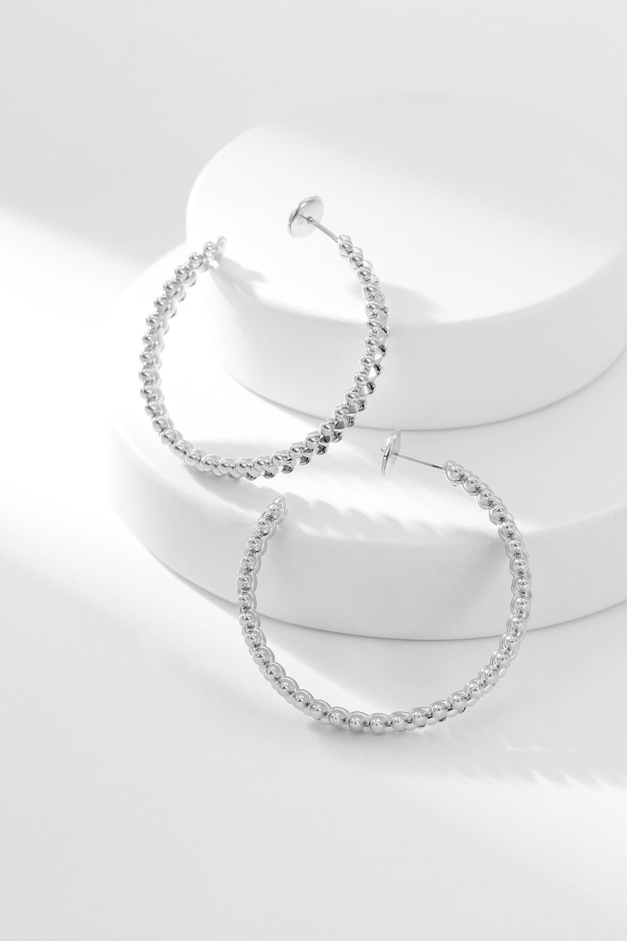 [Solara Jewelry]CLASH HOOP EARRINGS