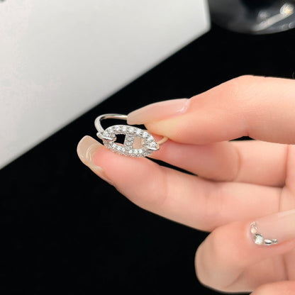 [Solara Jewelry]RONDE SMALL SILVER DIAMOND RING