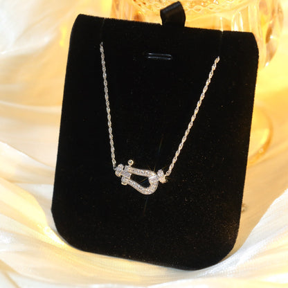 [Solara Jewelry]FORCE 10 DIAMOND SILVER NECKLACE MINI MODEL
