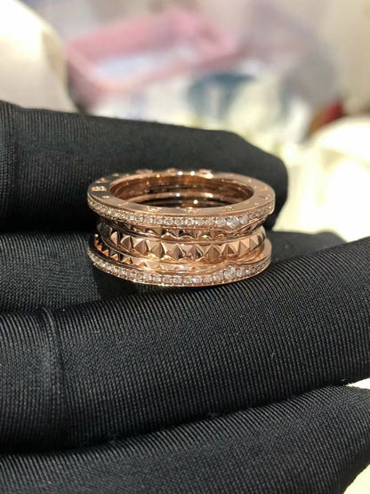 [Solara Jewelry]ZERO 1 ROCK DIAMOND PINK GOLD