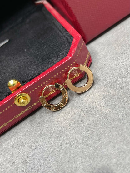 [Solara Jewelry]LOVE MINI EARRINGS