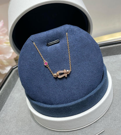 [Solara Jewelry]FORCE 10 DIAMOND CHAIN LINK PINK GOLD BRACELET