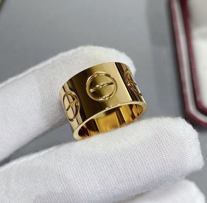 [Solara Jewelry]LOVE 11MM LARGE RING