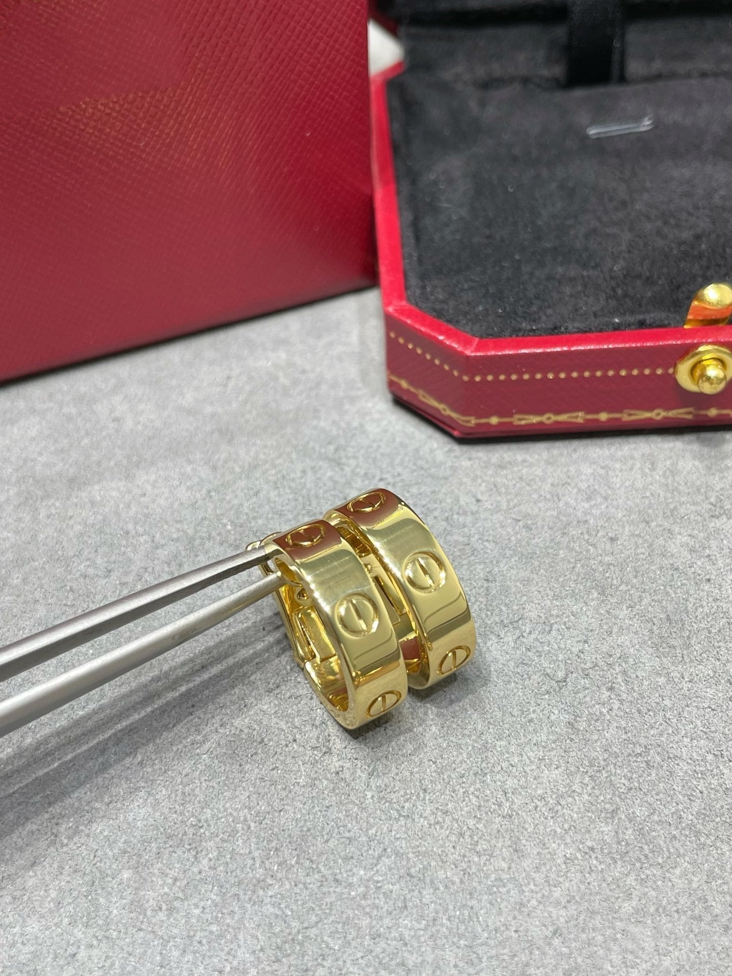 [Solara Jewelry]LOVE 5.5MM EARRINGS