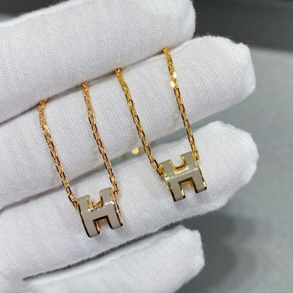 [Solara Jewelry]MINI POP H NECKLACE