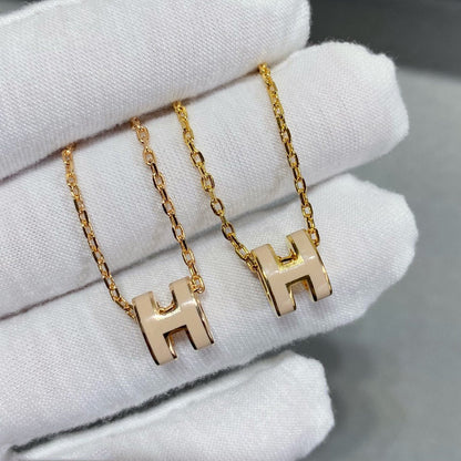[Solara Jewelry]MINI POP H NECKLACE