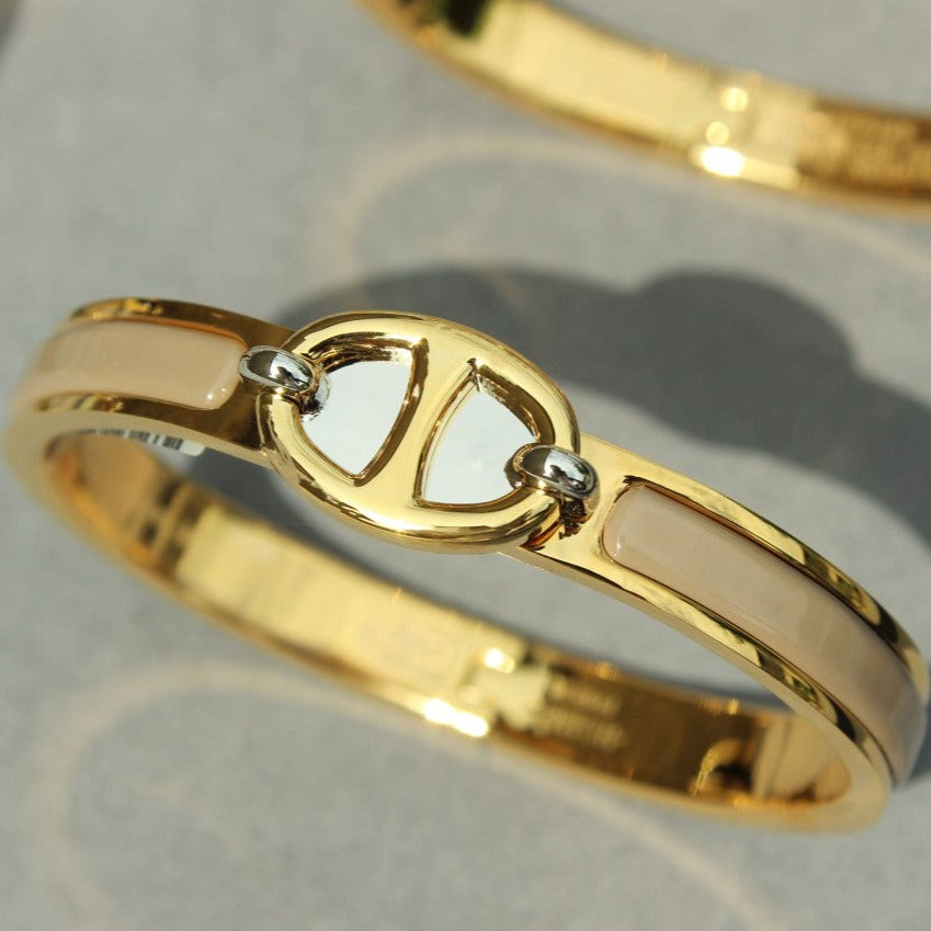 [Solara Jewelry]CLIC CHAINE GOLD BRACELET