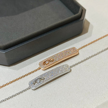 [Solara jewelry]MOVE CLASSIQUE DIAMOND PAVED BRACELET