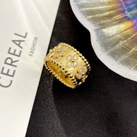 [Solara Jewelry]PERLEE DIAMOND LARGE RING