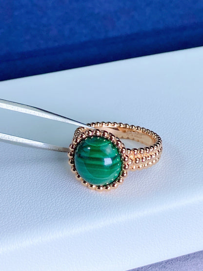 [Solara Jewelry]PERLEE COULEURS ROSE GOLD RING