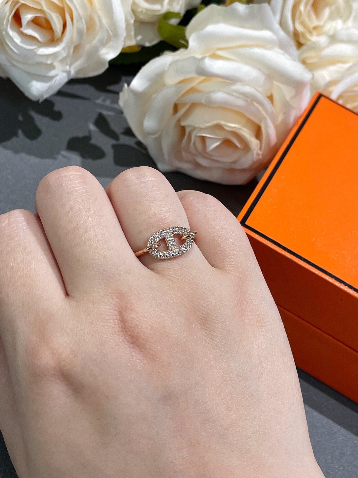 [Solara Jewelry]RONDE SMALL DIAMOND RING