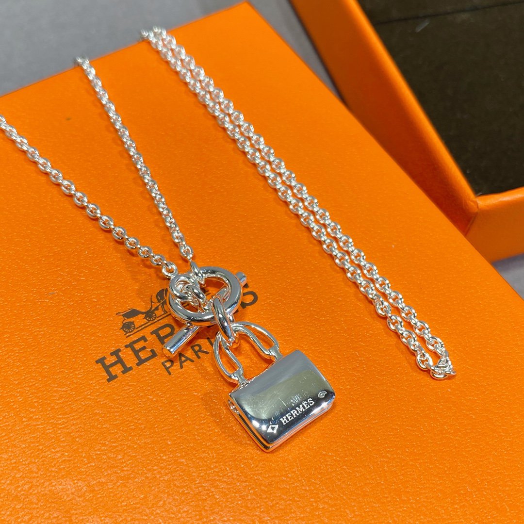 [Solara Jewelry]CONSTANCE PEDANT SILVER NECKLACE