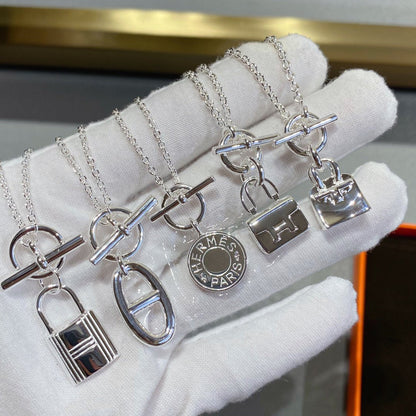 [Solara Jewelry]CONSTANCE PEDANT SILVER NECKLACE