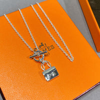 [Solara Jewelry]CONSTANCE PEDANT SILVER NECKLACE