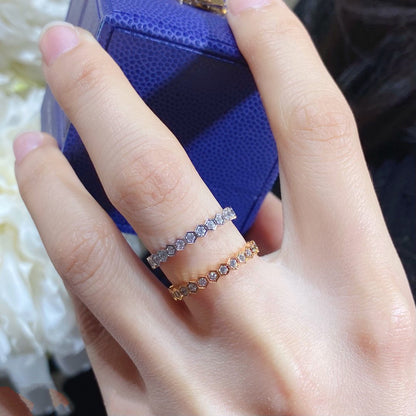 [Solara Jewelry]BEE LOVE DIAMOND PAVED SMALL RING