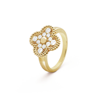 [Solara Jewelry]CLOVER DIAMOND RING
