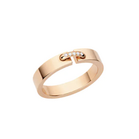 [Solara Jewelry]ALLIANCE LIENS VIDENCE DIAMOND 4MM RING