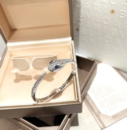 [Solara Jewelry]HAUTE COUTURE SILVER SERPENTI BRACELET
