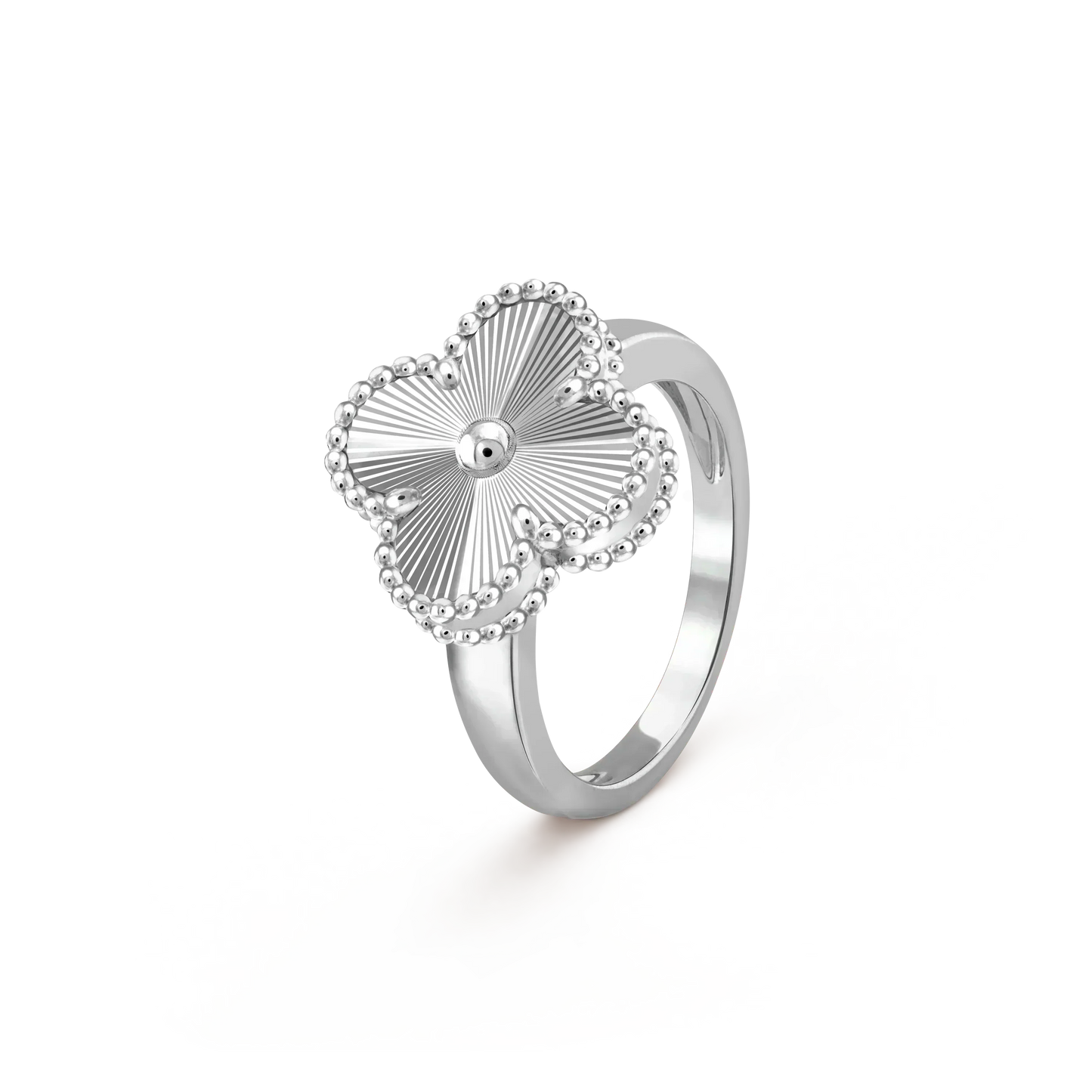 [Solara Jewelry]CLOVER SILVER RING
