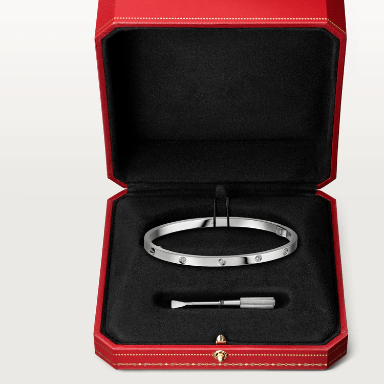 [Solara Jewelry]LOVE BRACELET 3.65MM 10 DIAMONDS