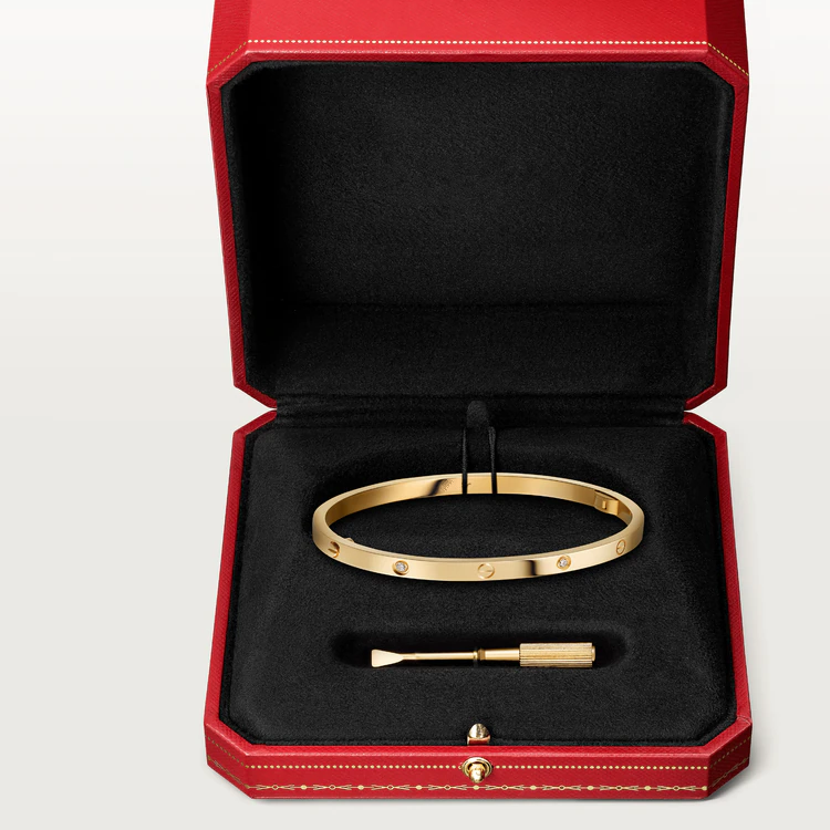 [Solara Jewelry]LOVE BRACELET 3.65MM 6 DIAMONDS