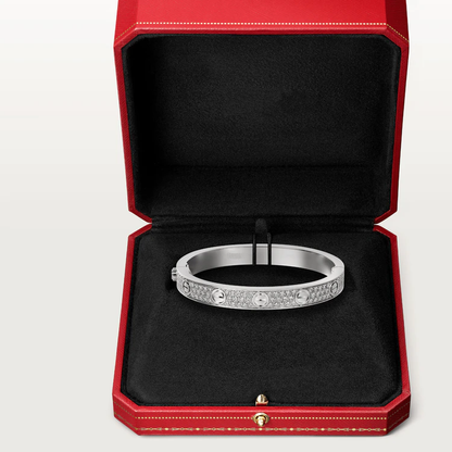 [Solara Jewelry]LOVE BRACELET 6.1MM DIAMOND-PAVED