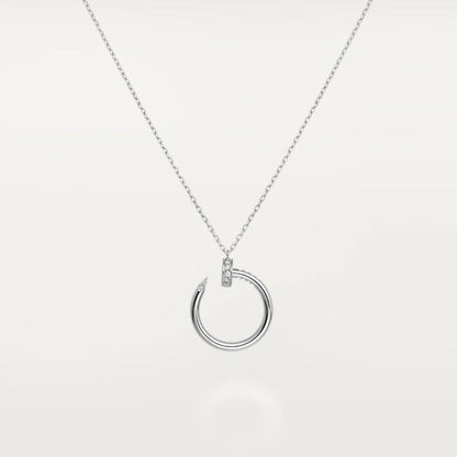 [Solara Jewelry]JUSTE NECKLACE SILVER