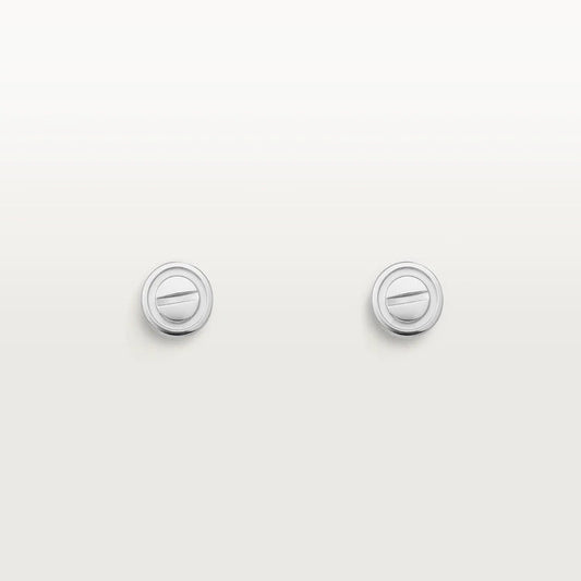 [Solara Jewelry]LOVE EARRINGS SILVER 10MM