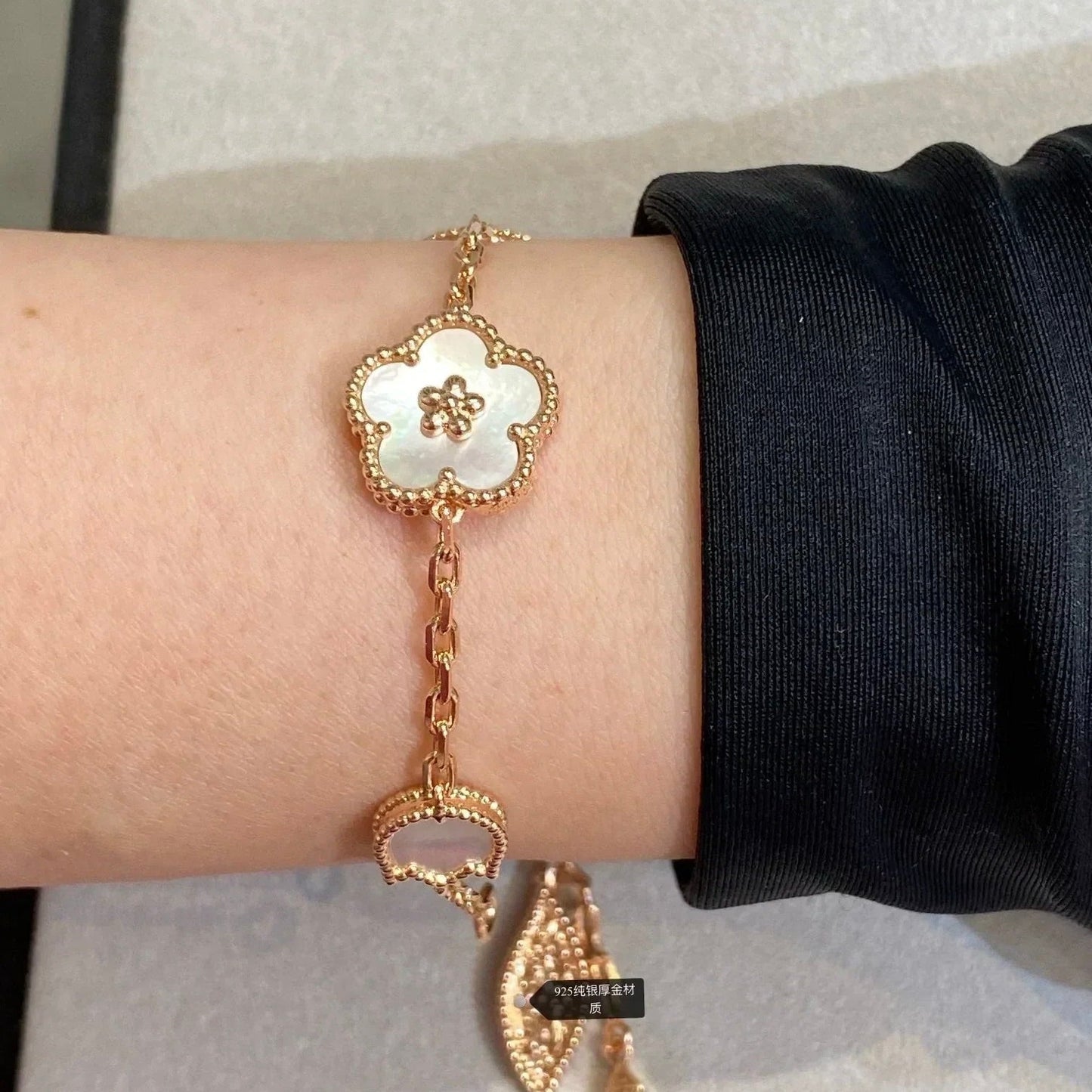 [Solara Jewelry]LUCKY SPRING 5 MOTIF BRACELET