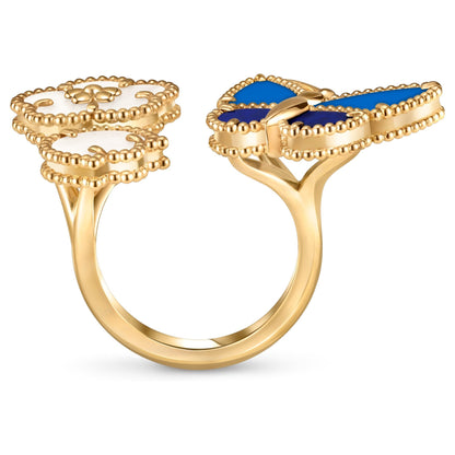 [Solara jewelry]LUCKY SPRING BUTTERFLY OPEN-FACE RINGS