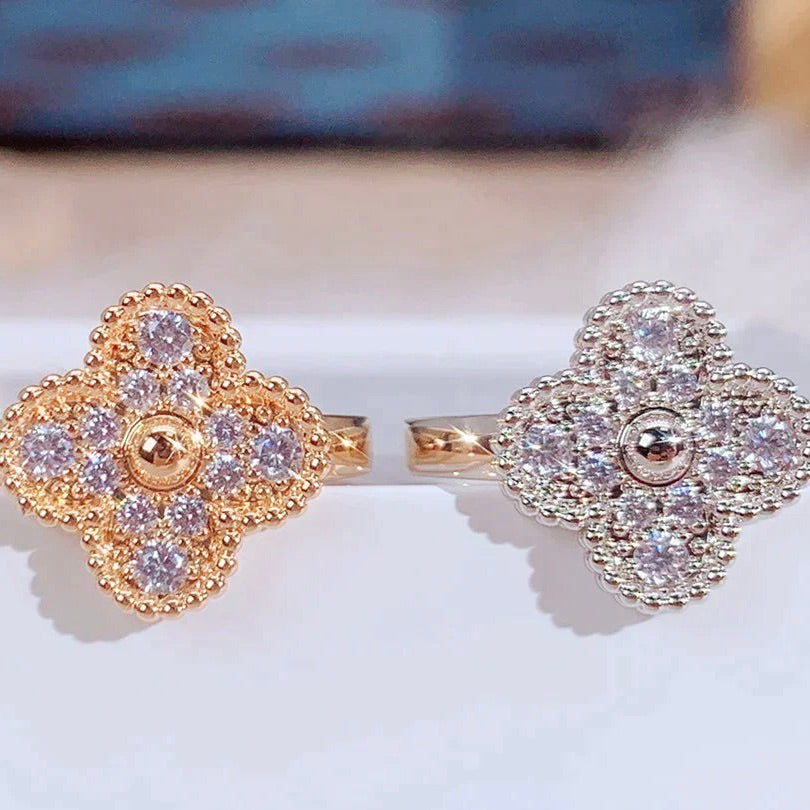 [Solara Jewelry]CLOVER DIAMOND RING