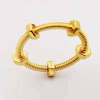 [Solara jewelry]New Screw Motif Open Ring